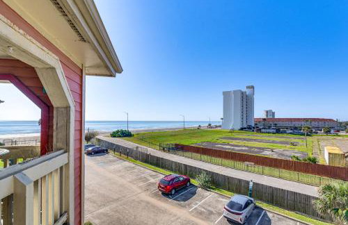 Steps to Beach: Ocean-View Galveston Condo! - Foto 17