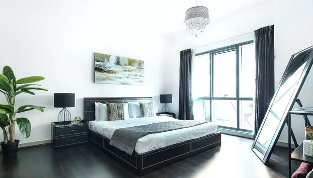 Remarkable & Gorgeous 1BR Loft in Jbr! - Foto 4, Habitación