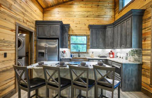 Romantic 1BR Cabin in Broken Bow HotTub, FirePit - Foto 18