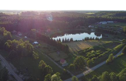 HEXAGON HONEY HOUSE+ prywatna plaża+jezioro+ stawy+ gospodarstwo+ pasieka - Foto 26