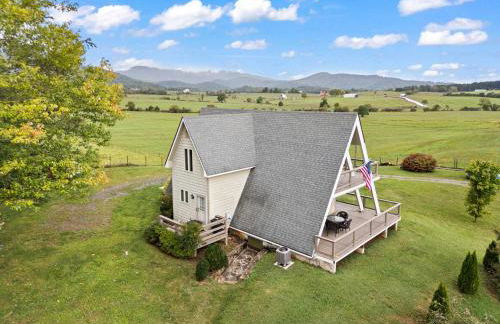 Old Rag A-Frame: Mountain Views Hot Tub Fire Pit - Foto 48