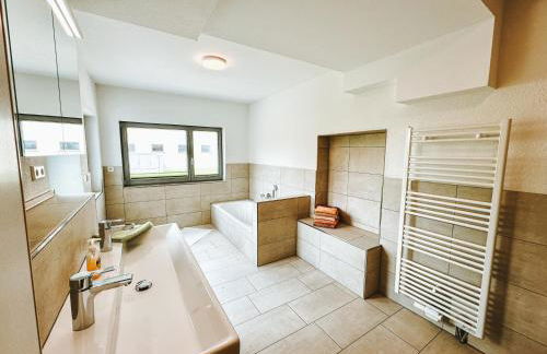 Dorfplatz Suite mit Weitblick, ganz neu und unfassbar gemütlich 10 min von Rothenburg ob der Tauber - Foto 15