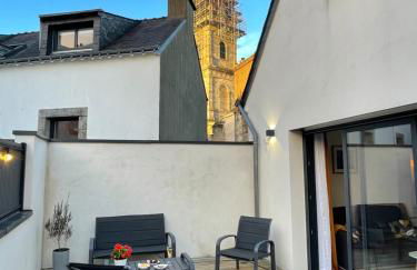 Plein centre Auray - Spacieux duplex T2 avec grande terrasse ensoleillée - Foto 34
