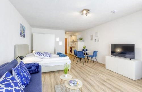 Relax-Apartment mit Indoor-Pool, Fitness und Netflix am Bodensee - Photo 6