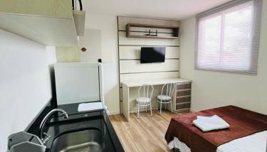 SRB210 - Studio Tranquilo CWB - Foto 3, stove, minibar