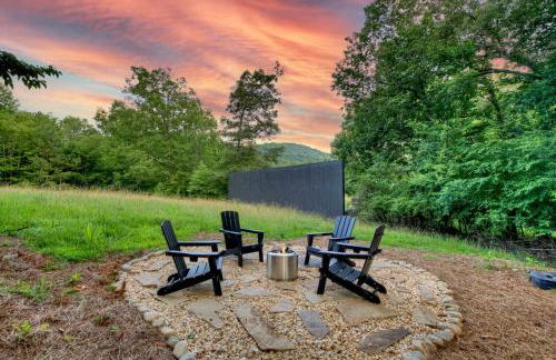 Romantic A-Frame Cabin w Firepit, Patio, Fireplace, Games in Blue Ridge Mountains - Photo 2