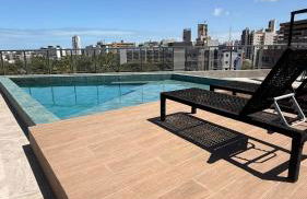 Flat Bessa - Localização incrível com vista mar - Foto 11