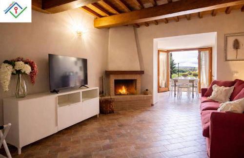 Casale il Petruccaio - Jacuzzi e Vista Panoramica sulle Colline Toscane - Foto 9