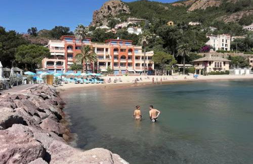 French Riviera 1 bedroom on the beach facing Cannes - Foto 24