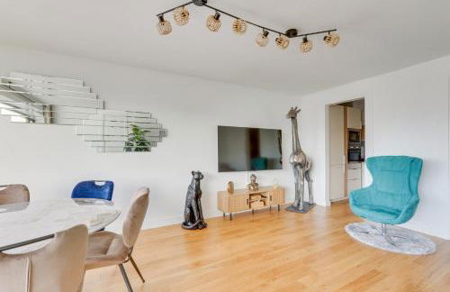 Paris luxury Apartment 75m2 with Eiffel Tower View, metro 1 min, parking - Foto 26