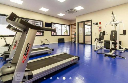 Flat luxo, mobiliado c/ ar, wi-fi, pisc. e academia - Foto 24