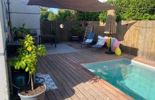 Maison, piscine centreville Gujan-Mestras 4 hôtes - Foto 1