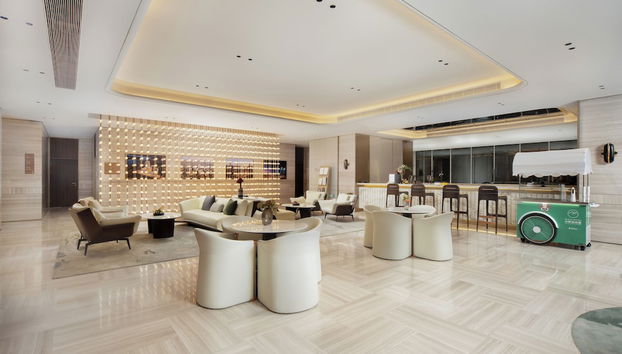 Sala de estar do lobby