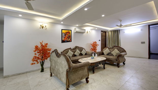 Zona de estar del vestíbulo