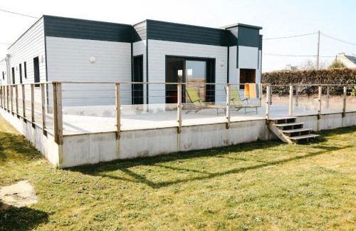 500m de la mer, maison moderne avec jardin pour 4 - Foto 16