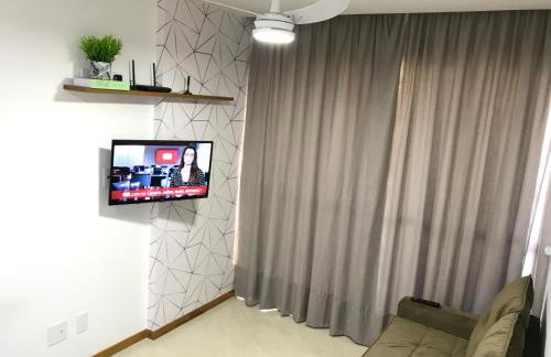 ESPETACULAR!! Apto na PRAIA DE ITAPARICA - Com Wi-Fi 360mbps, Ar Condicionado, Estacionamento Coberto e Cozinha Completa - Foto 5