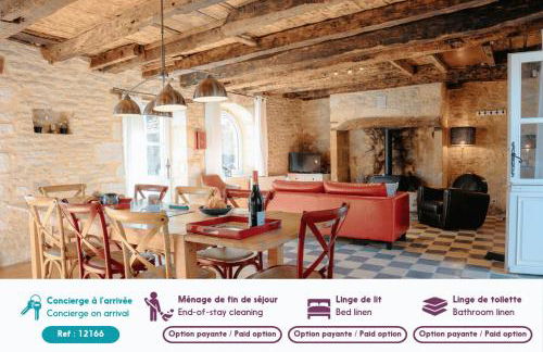 Coeur de village, maison pour 8 avec piscine - Foto 2