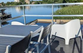 Waterview - Schwimmendes Ferienhaus auf dem Wasser mit Blick zur Havel, inkl Motorboot zur Nutzung - Foto 22