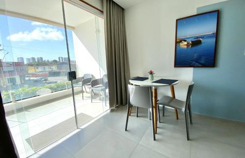 109 - Flat elegante na praia de Jaguaribe - Salvador - Foto 12