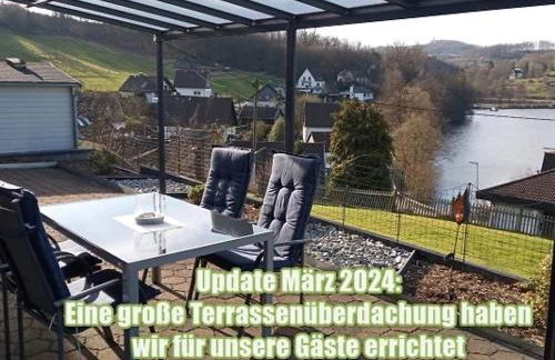 Exklusive Ferienwohnung 'Agger-Blick' mit großer Seeblick-Terrasse & Sauna - Foto 2