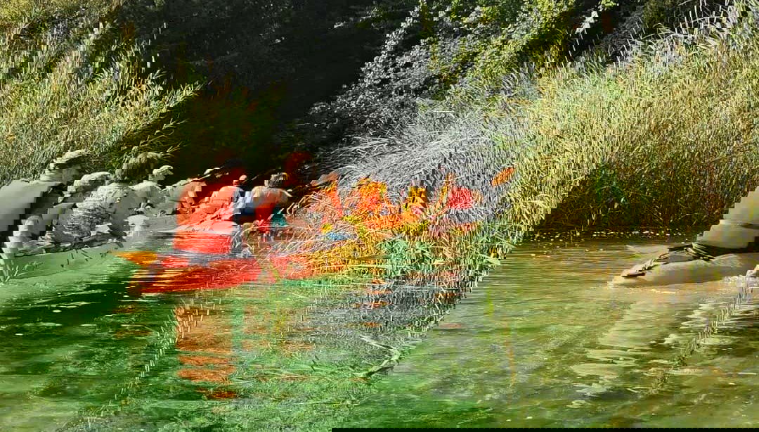 In kayak alla laguna di San Pedro