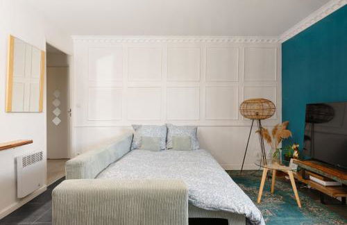 T2 Havre de paix avec Bureau & Wifi - Parking privé - Piscine & Salle sport communs - Foto 17