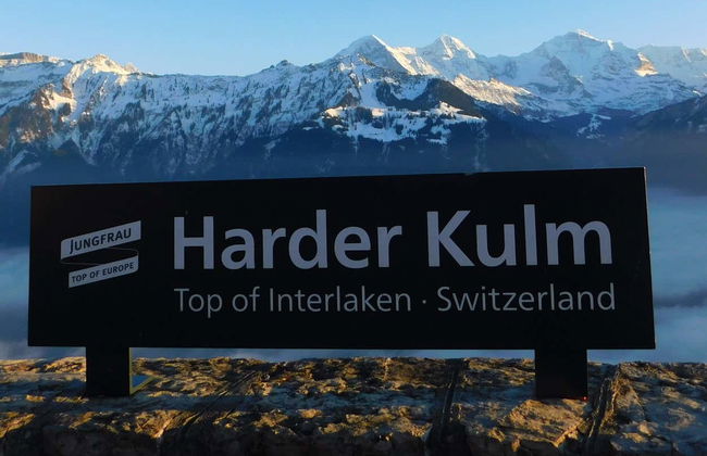 Funiculaire à Harder Kulm - Photo 3