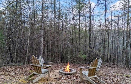 Mountain Cabin Fireplace Views Fire Pit - Foto 7