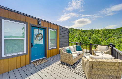 Secluded Lenoir Tiny Home with Private Hot Tub! - Foto 13