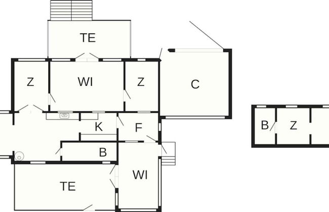 8 Person Holiday Home in Holbaek - Foto 8