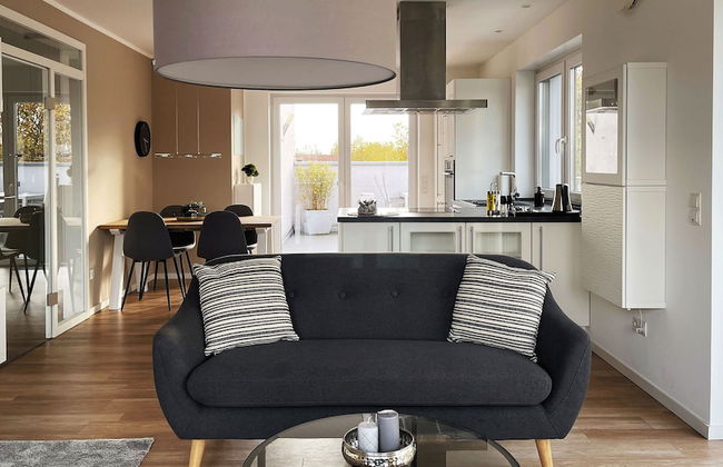 Modernes Apartment über den Dächern von Osnabrück - Foto 14