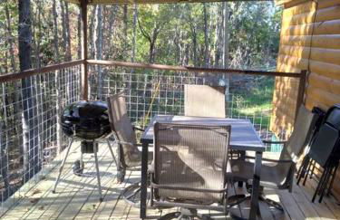 Cabin with a tree house on a buffalo farm . - Foto 13