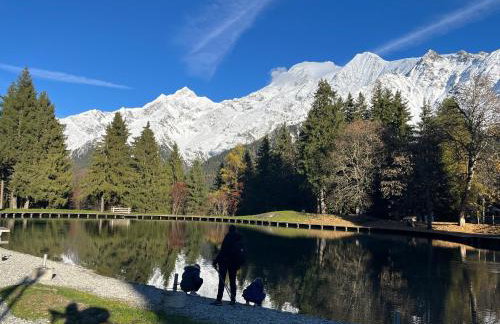 Studio Premium - Tour du MontBlanc - Piscine - Vue Dôme de Miage - Foto 24