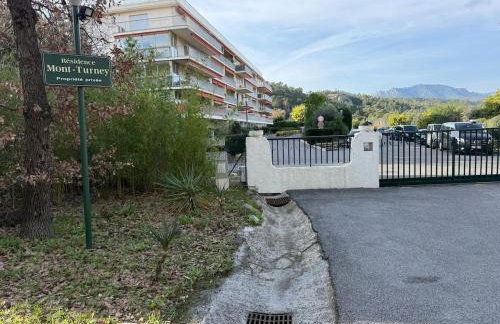 T2 lumineux avec piscine et plage à pieds à Mandelieu-la-Napoule - Foto 10