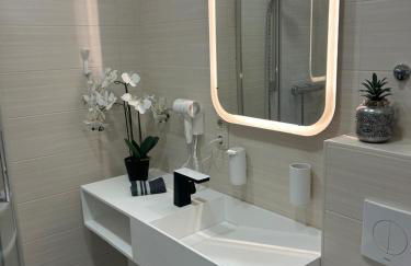 Modernes Harz Studio Apartment Ferienwohnung über den Baumspitzen - Foto 12