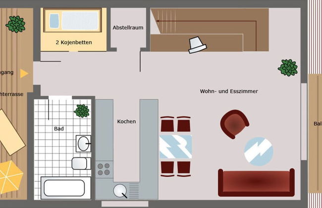 Nice Holiday Home With Terrace - Foto 11