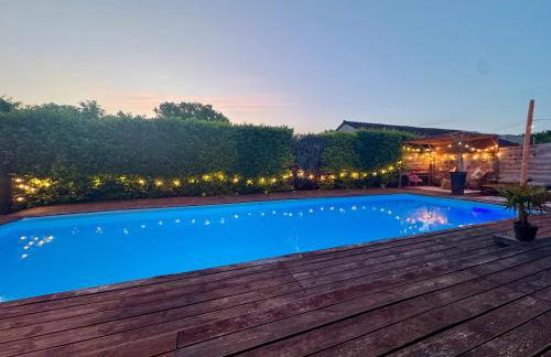 La Villa d'ElodibiZa, 45mn de Paris en train avec piscine ! - Foto 16