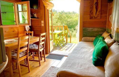 Roulotte au Domaine de la Moretie - Foto 5