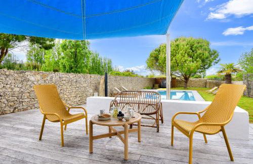 Piscine chauffée, jardin, magnifique villa pour 10 - Foto 18