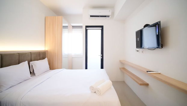 New And Modern Studio At Citraland Vittorio Apartment - Foto 3, Habitación