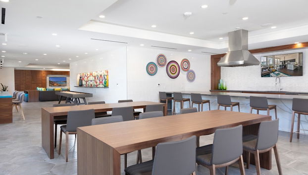 Zona de estar del vestíbulo