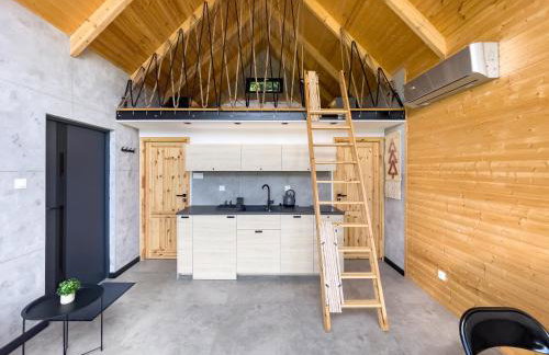 Stodoły Modyń - Domki w Beskidzie Wyspowym - staw kąpielowy, balia, sauna, grota solna - widok na góry - Photo 35