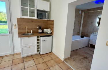 la vallée du paradis studio avec balnéothérapie en campagne - Foto 13