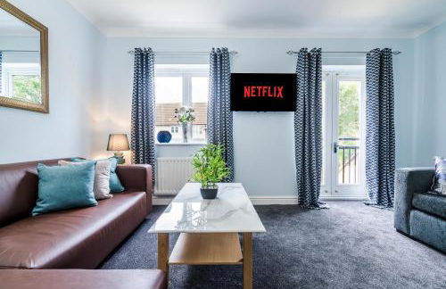 Progressive House 5 Bedrooms Inc Study with Sofabed, Garden, Smart TV in Every Bedroom FREE Parking - Foto 53