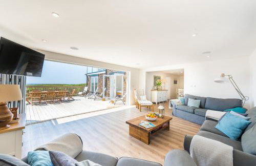 Cornwall Holiday Home with Hot Tub & Sea views - Foto 17