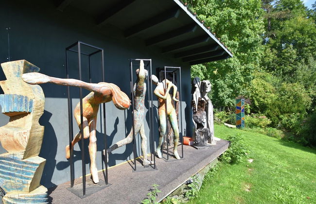 Gemutliches Ferienhaus mit Gartenlaube Amwaldrand - Foto 17