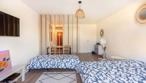 Idéal familles ou pros studio 4 pers à Talence, proche tram et Bordeaux centre - Foto 4