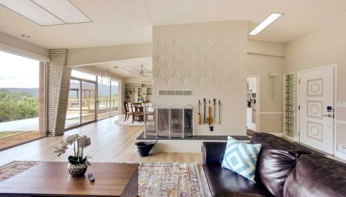 Mountain View and Fire Pit Modern Copperhill Home - Foto 5