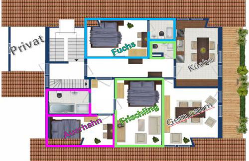 SchwarzWild - Ferienwohnung und Ferienzimmer - Foto 37