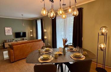 Klinik & Kurpark Parkplatz Barrierefreies Apartment Boxspringbett - Foto 5